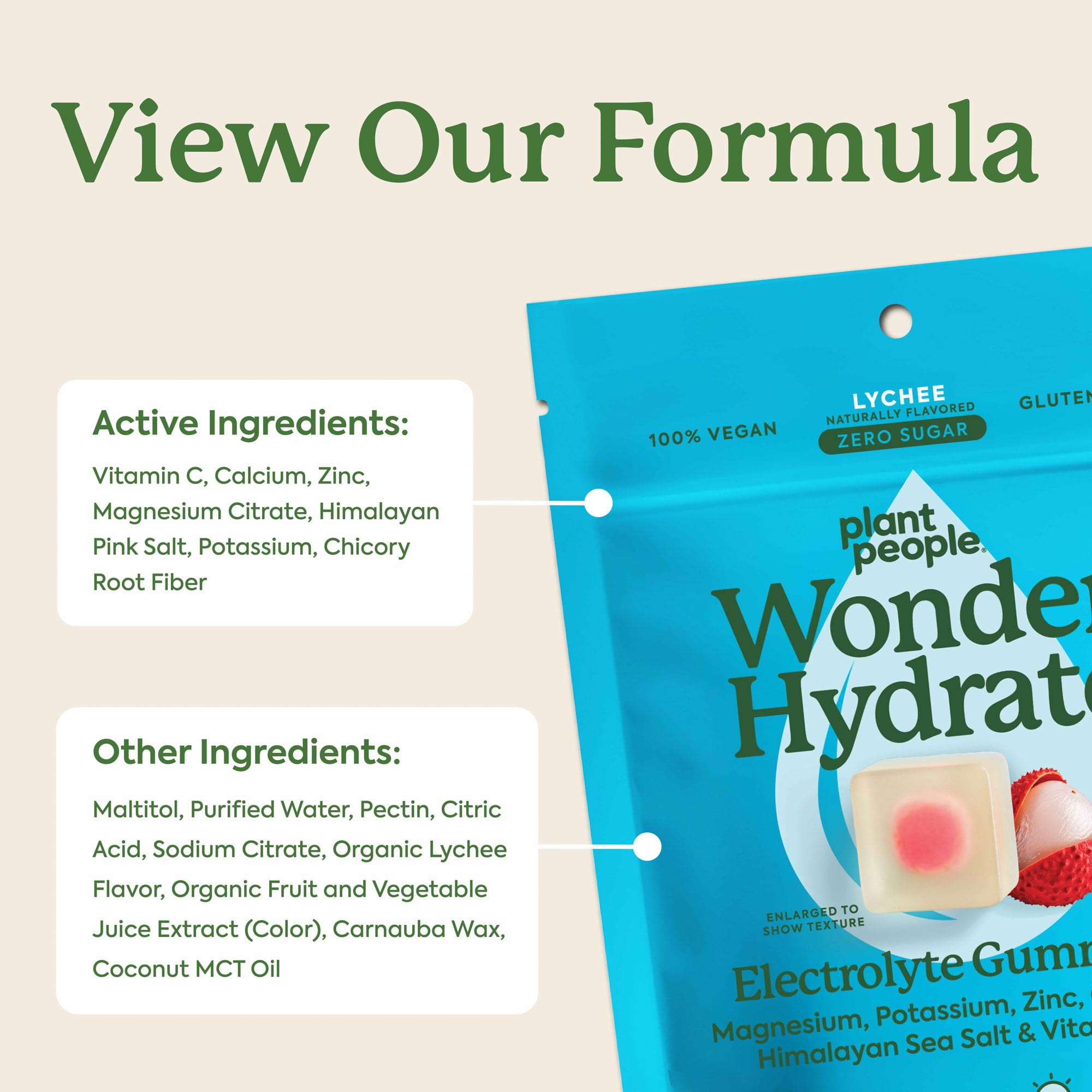 Plant People WonderHydrate outdoors scene illustrates long-day hydration on the go.