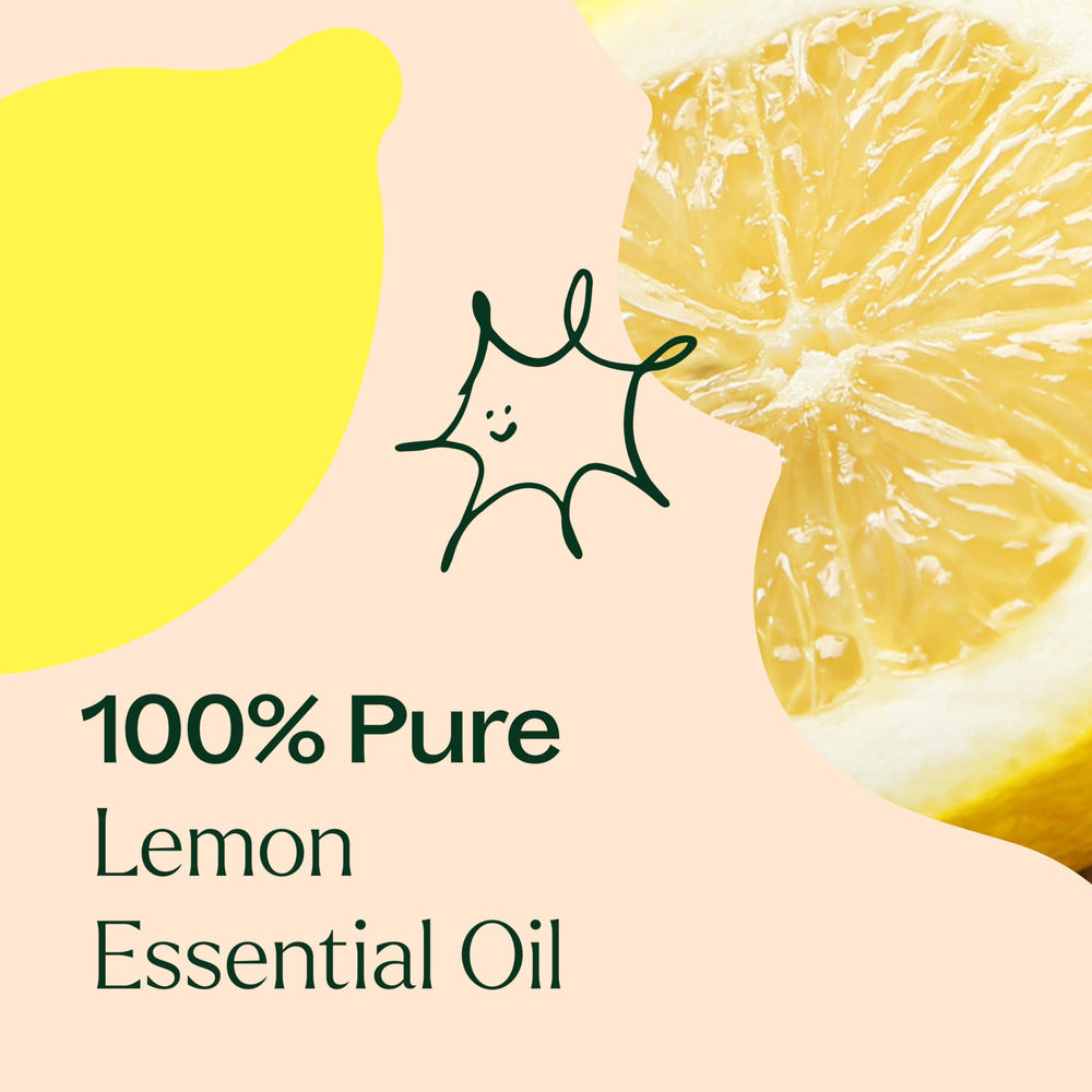 Plant Therapy Lemon oil blended with others to boost focus and mood.