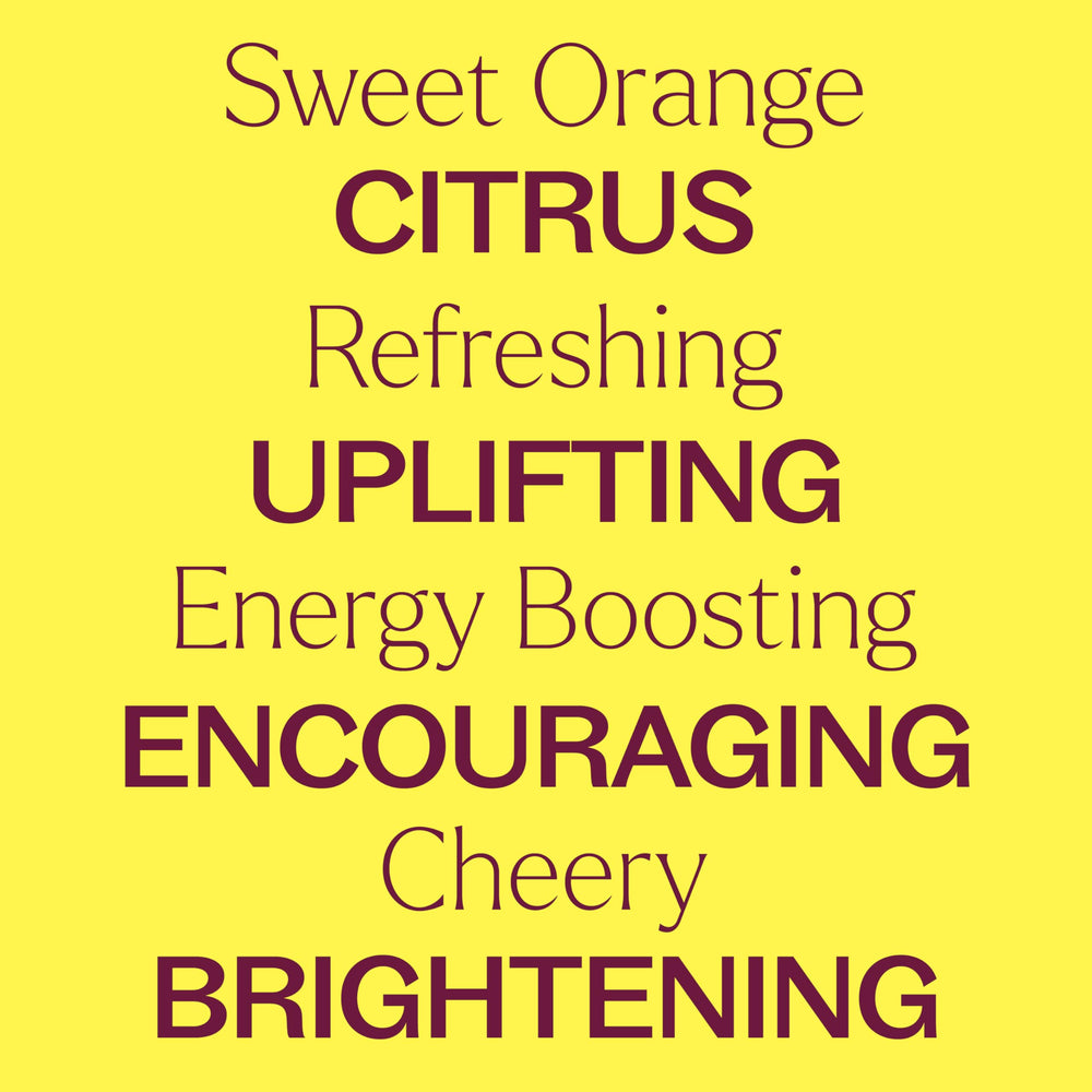 Plant Therapy Sweet Orange diffuser emits a bright citrus aroma for a lively space.