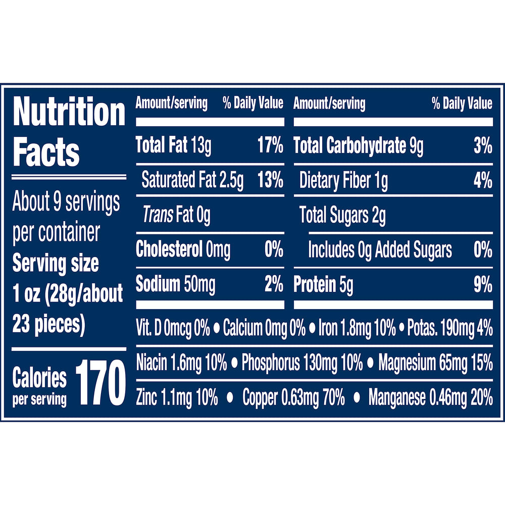 Planters deluxe packaging emphasizes freshness with an airtight canister for snacking.