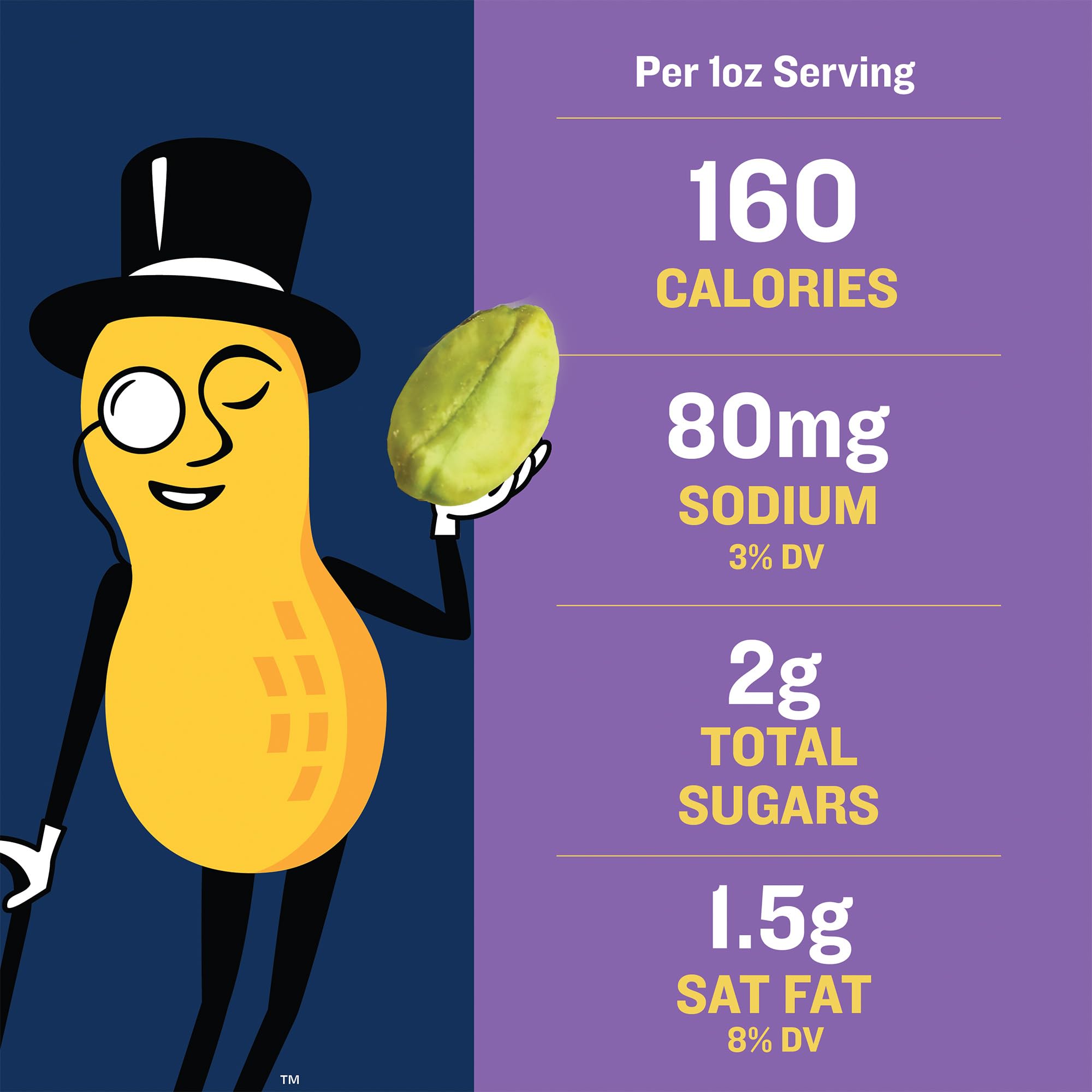 Planters Deluxe Pistachio Mix with almonds and cashews offering variety and texture.