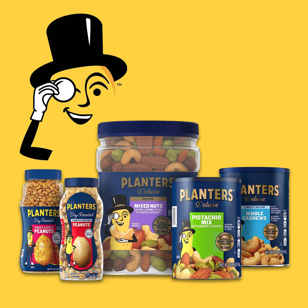 Planters Honey Roasted Peanuts on-the-go snack for busy days.