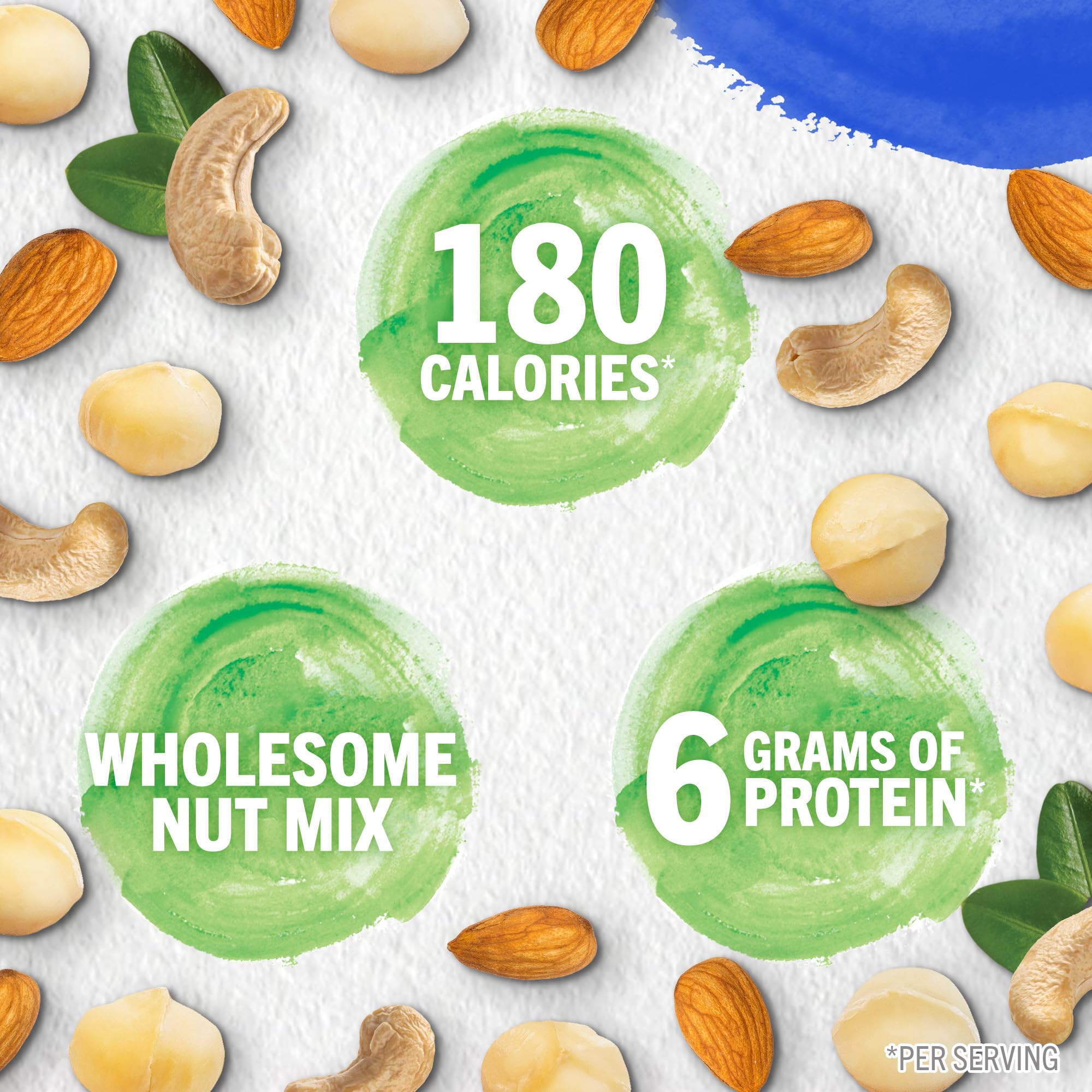 PLANTERS Nut-Rition on-the-go snack packs ideal for hiking and commuting.