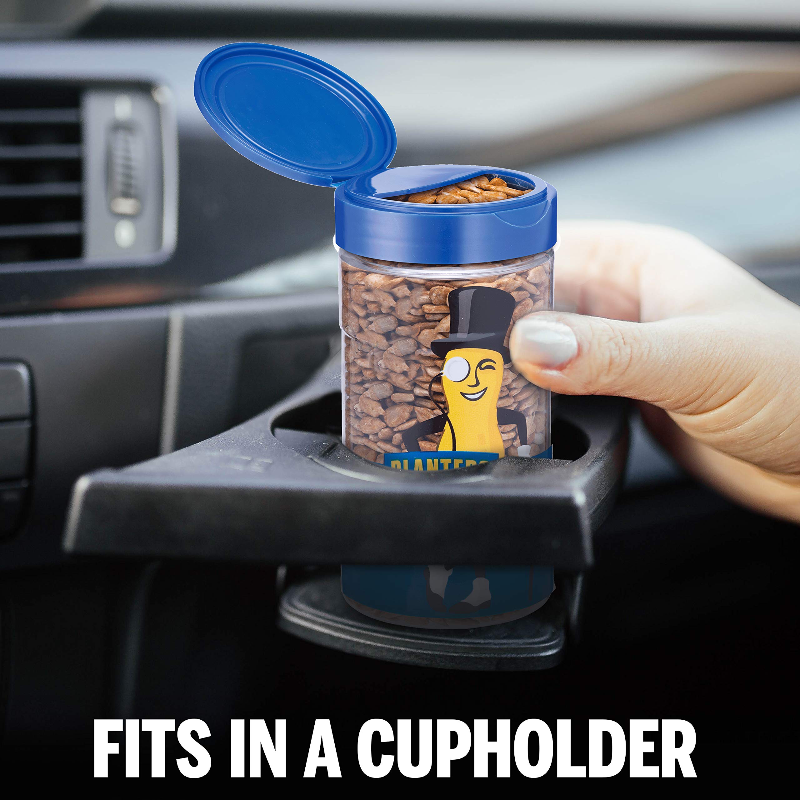 Pocket-friendly office or school snack with Planters seeds.