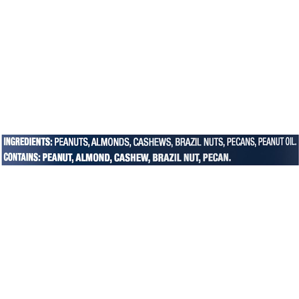 PLANTERS Unsalted Mixed Nuts provide 6g plant-based protein per serving