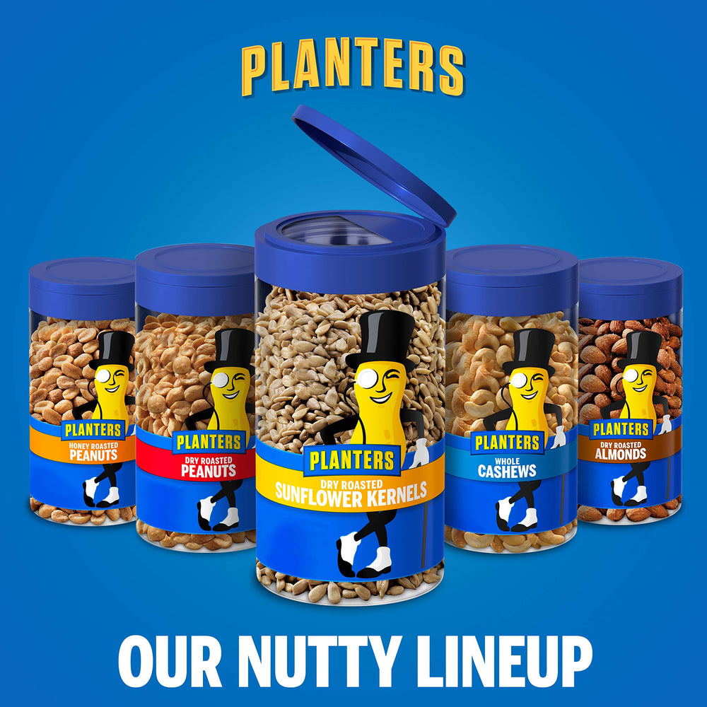 Planters plant-based protein snack for active days.