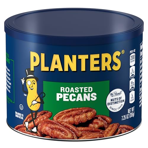 Planters Roasted Pecans peanut oil glaze highlights savory note