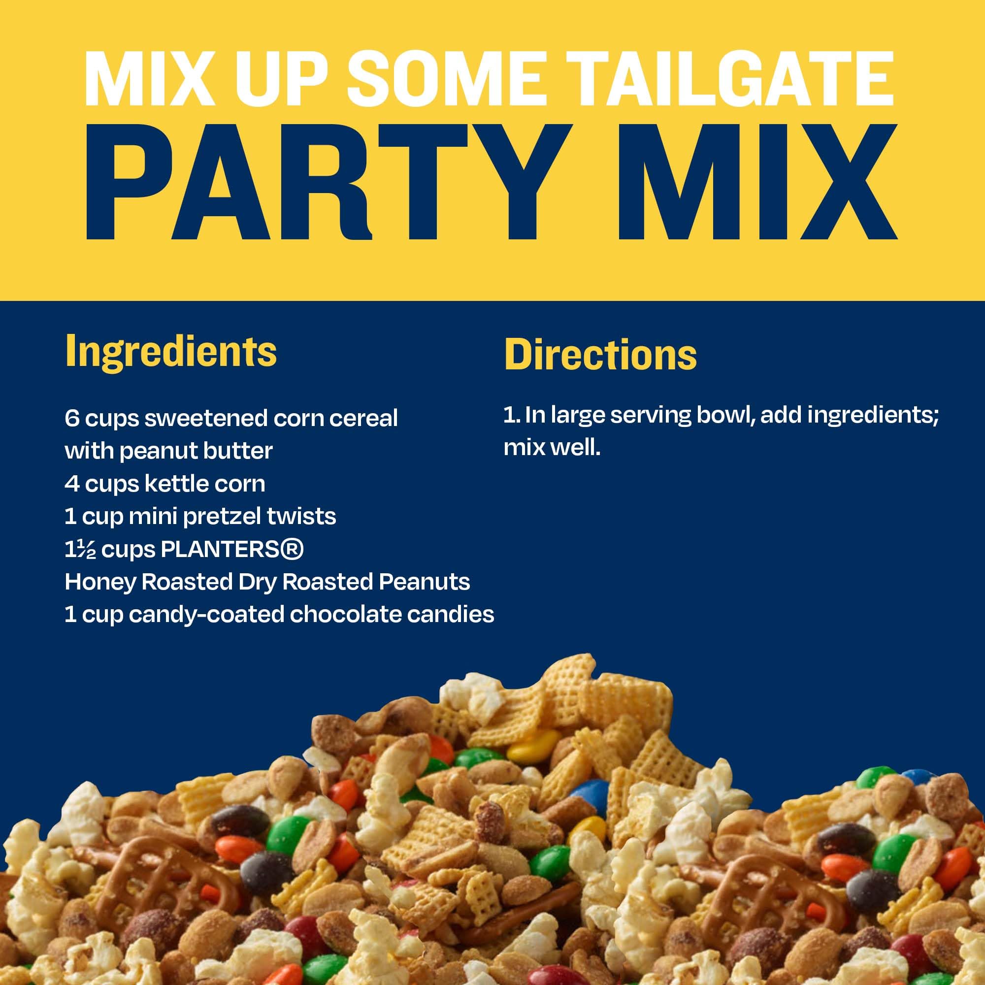 PLANTERS Salted Caramel Peanuts protein-rich snack for active days