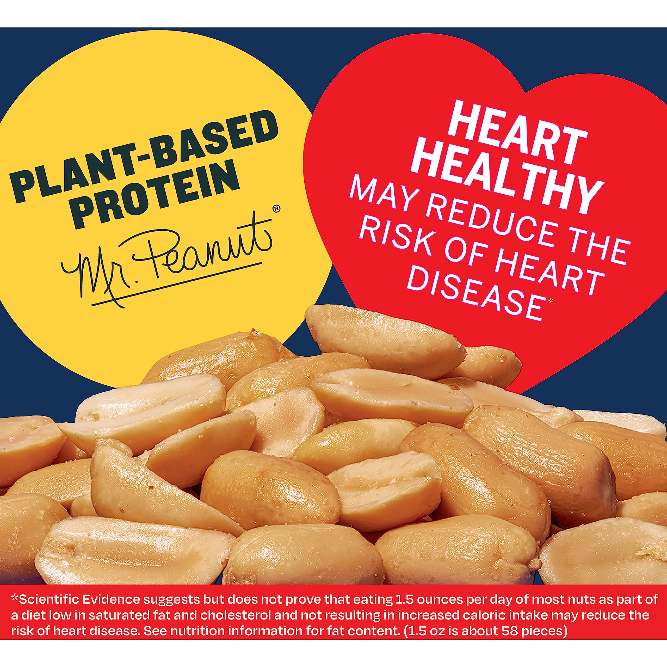 Planters Salted Cocktail Peanuts bulk pack ideal for entertaining and gift sets.