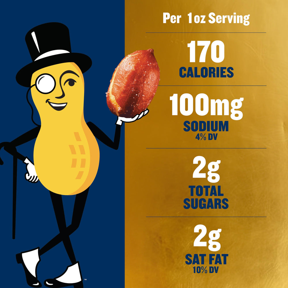 PLANTERS Special Reserve peanuts roasted small batch flavor and crunch