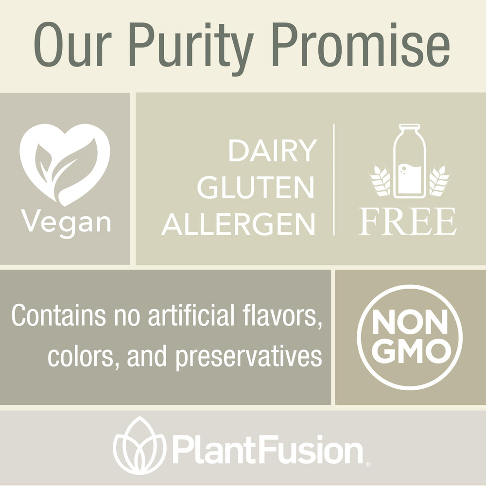 PlantFusion D3 K2 serving display emphasizes plant-based vitamin synergy