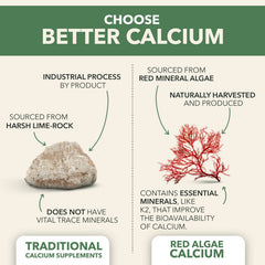 PlantFusion vegan calcium bottle label highlights Aquamin Icelandic algae source