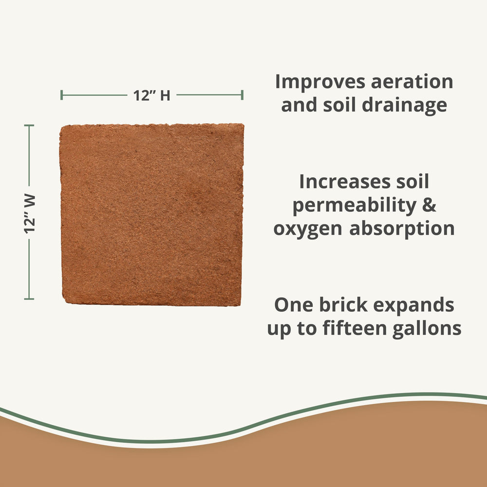 Plantonix Buffered Coco Bliss indoor plant soil support, improves nutrient uptake.