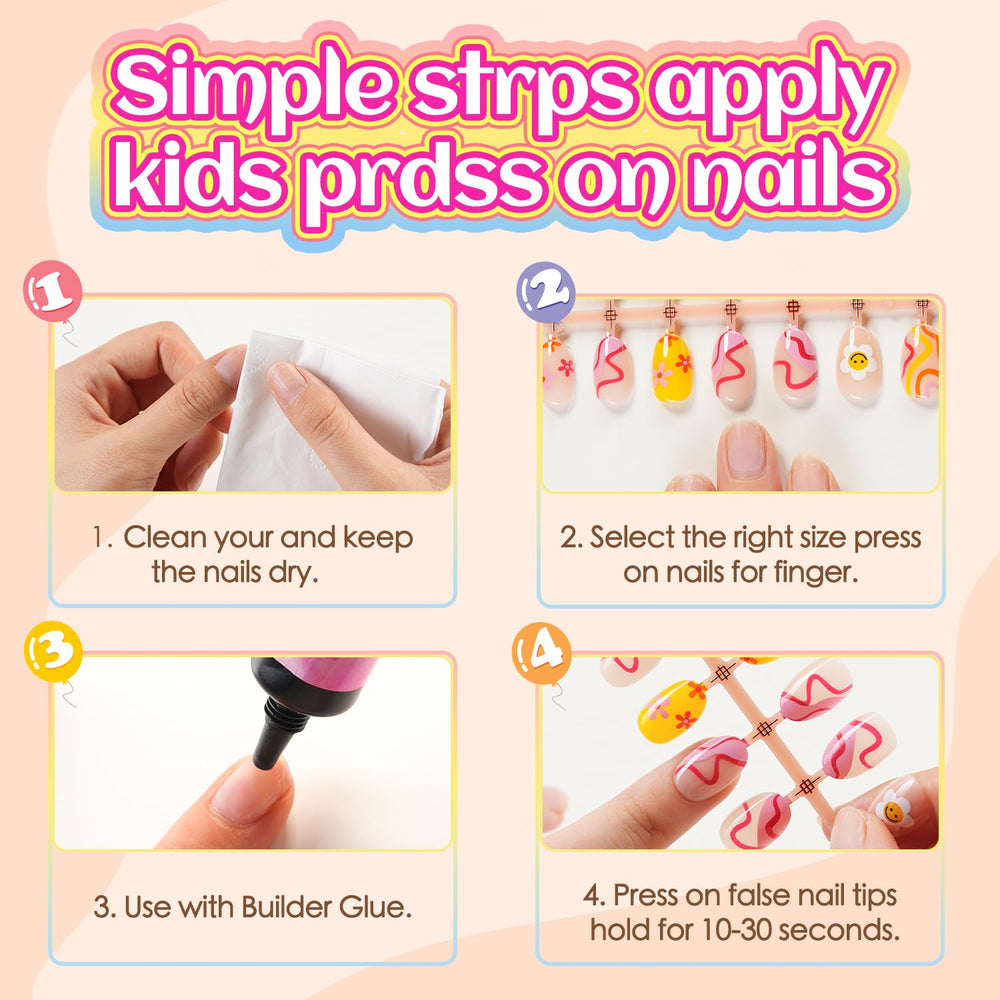 Kids DIY nail art vibe with Plauva