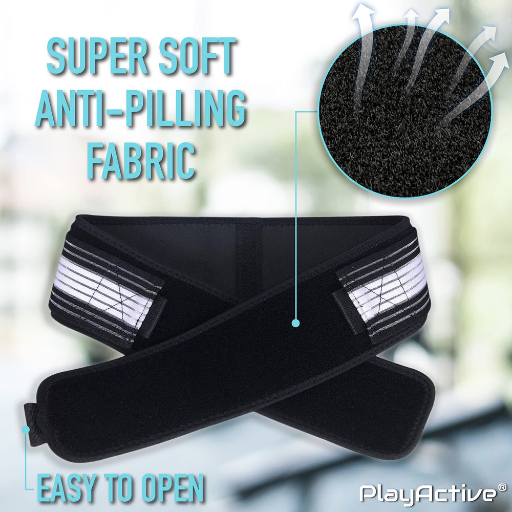PlayActive Sacroiliac Belt comfortable fit for extended wear at home or gym