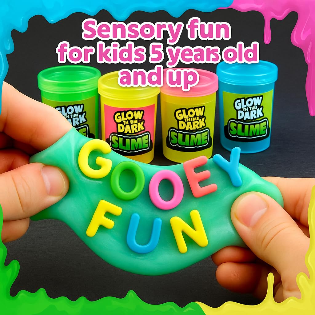 Close-up of Playbees glow slime texture and squishability