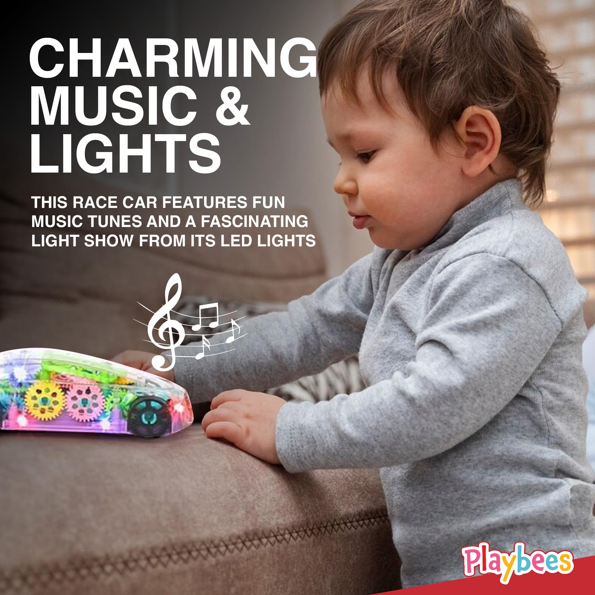 Playbees toddler-friendly design supports safe, hands-on exploration and motor skills.