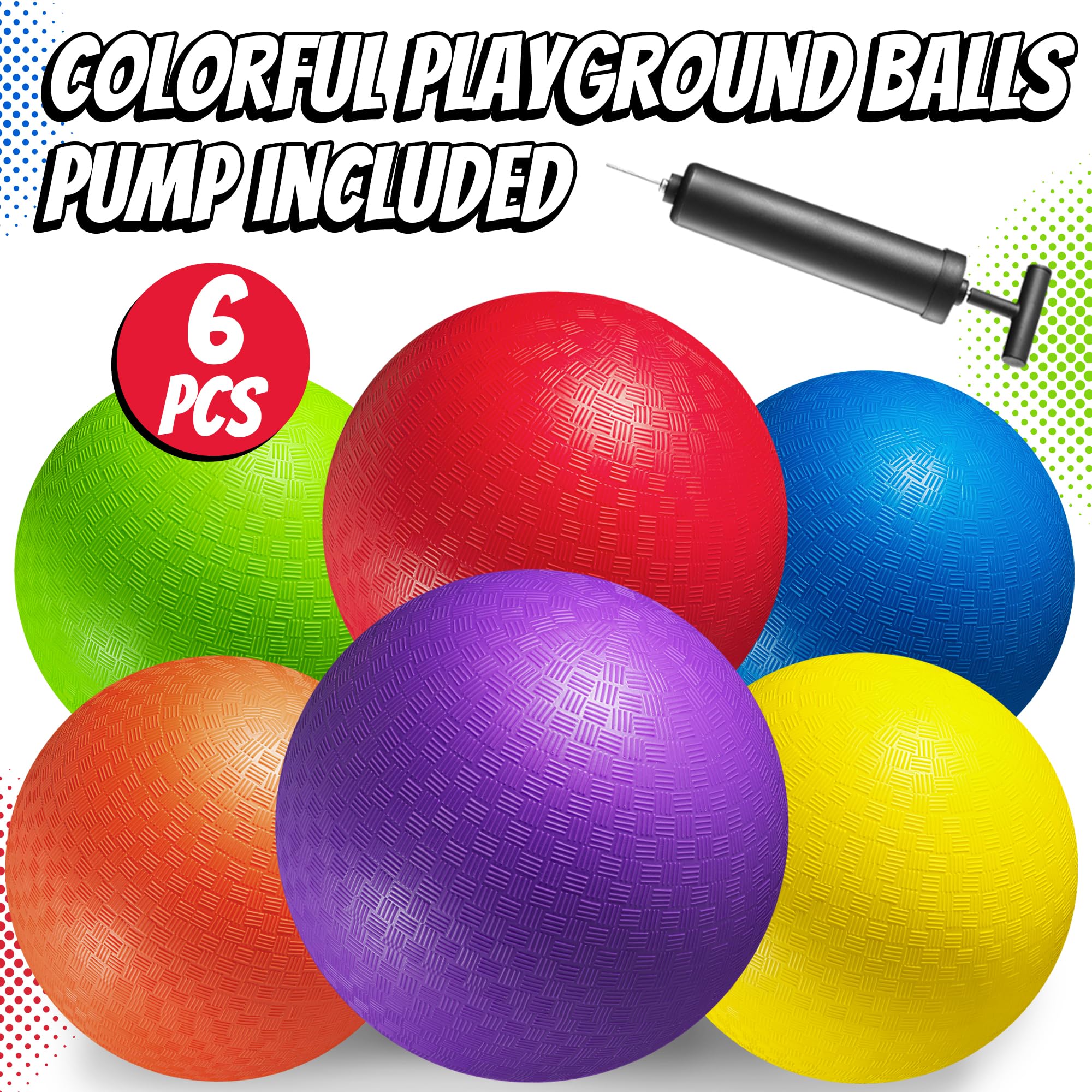 PlayBolt 8.5-inch orange playground ball colorful option for recess and backyard games.