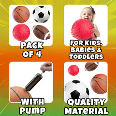 PlayBolt soccer ball for toddlers aids foot coordination outdoors.