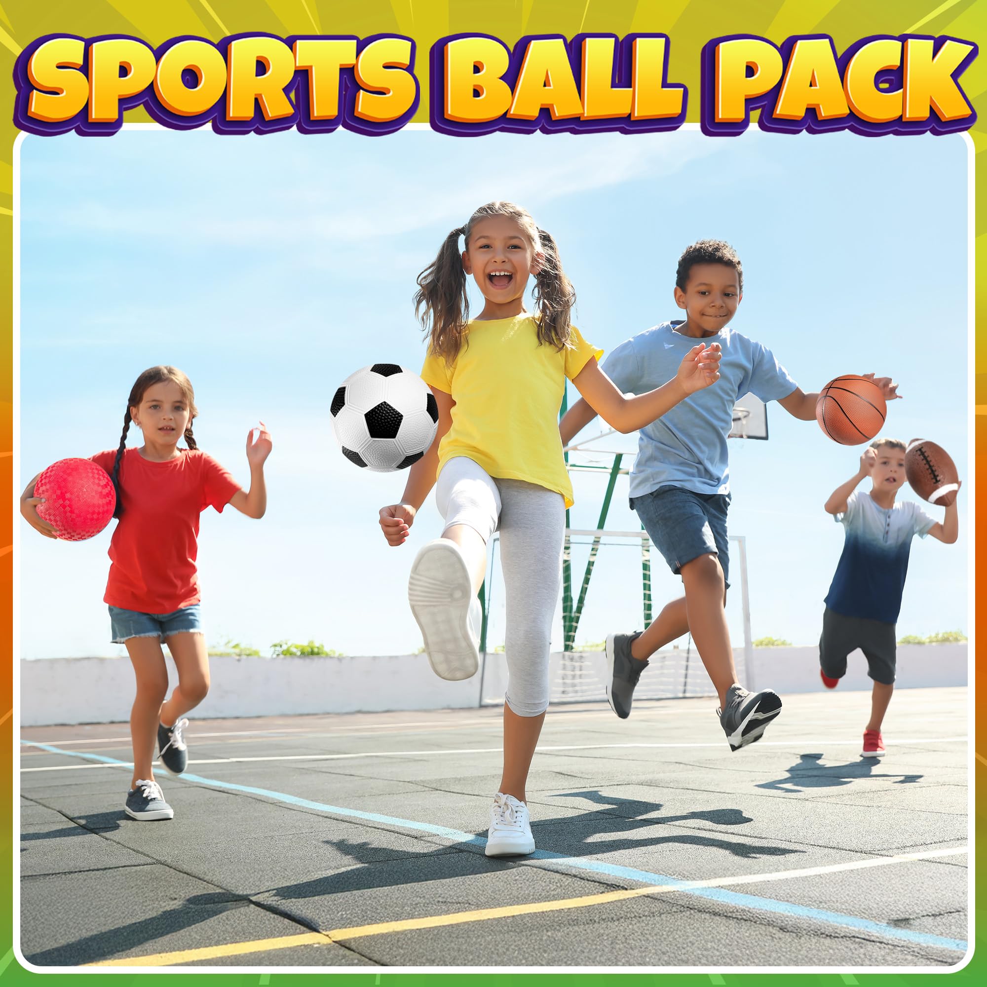 PlayBolt 4-pack set ready for family fun and easy storage.