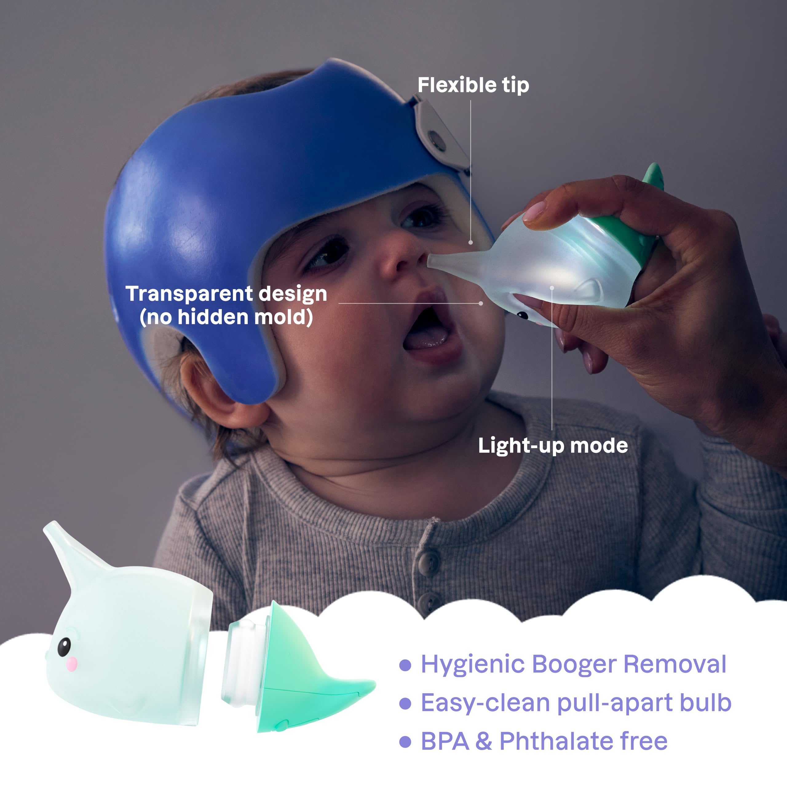 Playhouse MD Booger Buddy soft tip fits tiny noses gently