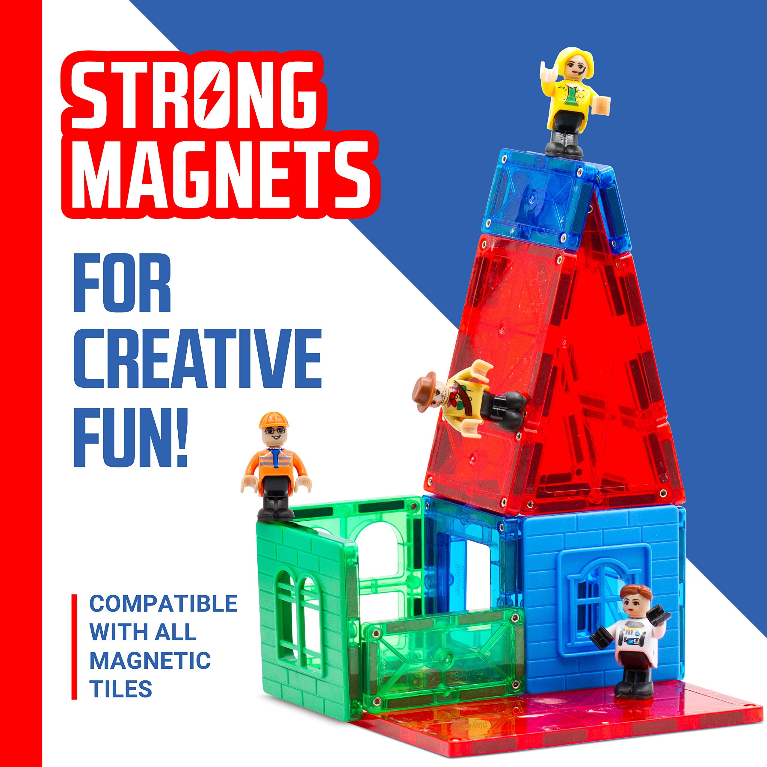 Playmags gift-ready packaging makes a thoughtful STEM gift for kids.