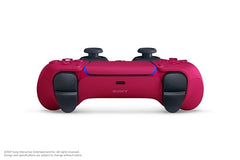 PlayStation DualSense Cosmic Red microphone area close-up for clear voice chat