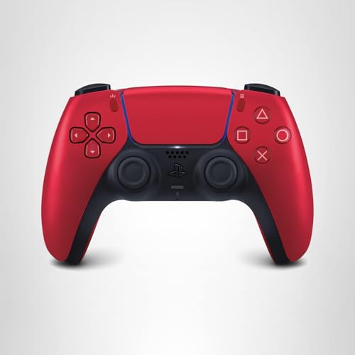 PlayStation DualSense Volcanic Red remote play streaming to PC emphasizing seamless cross-device play