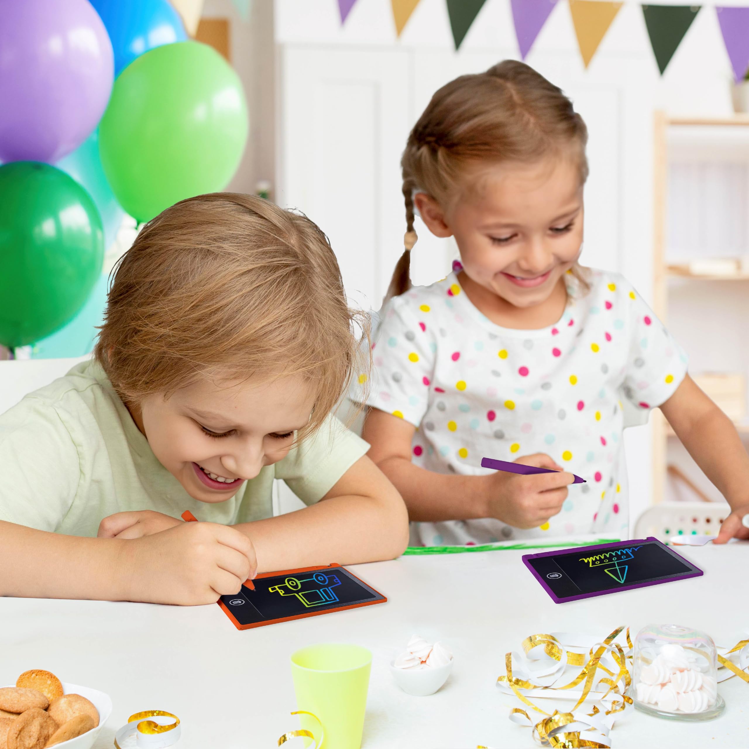 Playtapus compact tablets for classroom rewards and gift-giving.