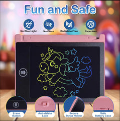 Playtapus mini 4.5-inch drawing board front view shows compact portable design