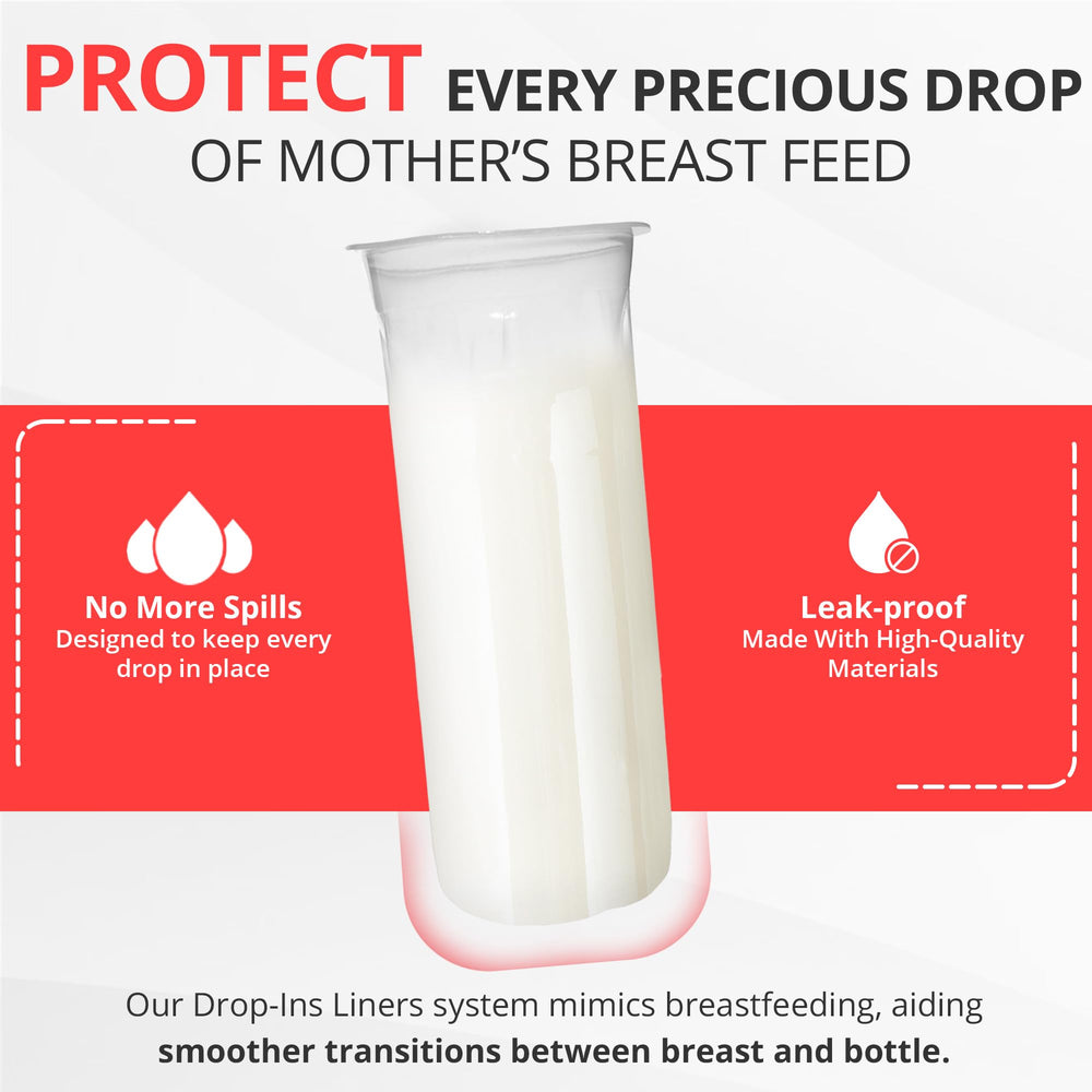 Playtex Baby Nurser mess-free disposable liner simplifies cleanup