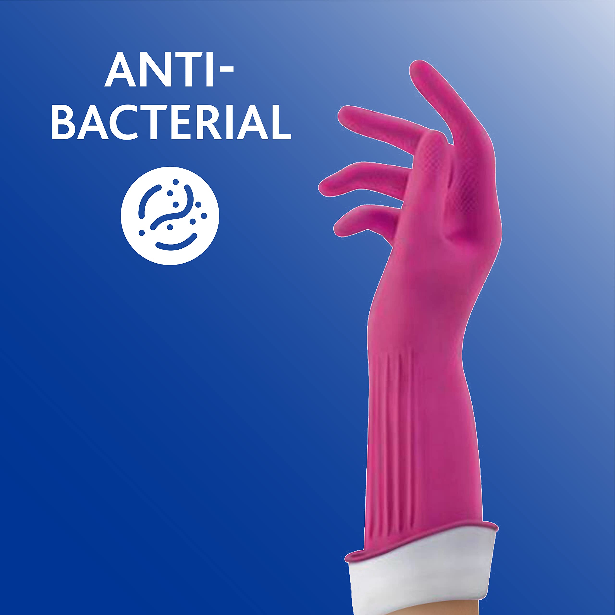 Playtex Living Drip-Catch Cuff Gloves durable materials offer reusable protection.