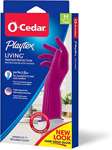 Playtex Living Gloves with Ultra-Fresh odor resistance stay fresh after use.