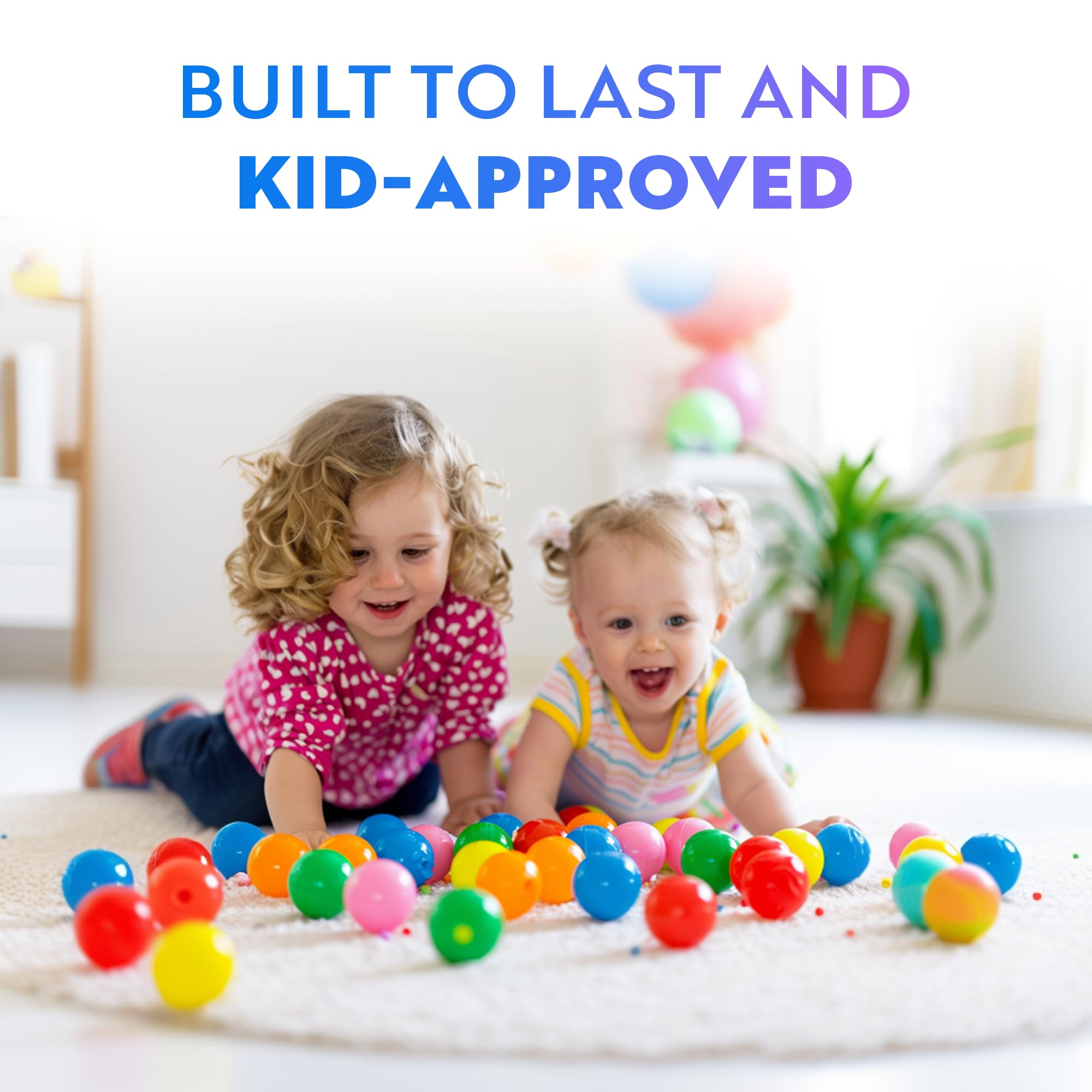 Playz pink mini ball pit balls spark imaginative play in soft spaces.