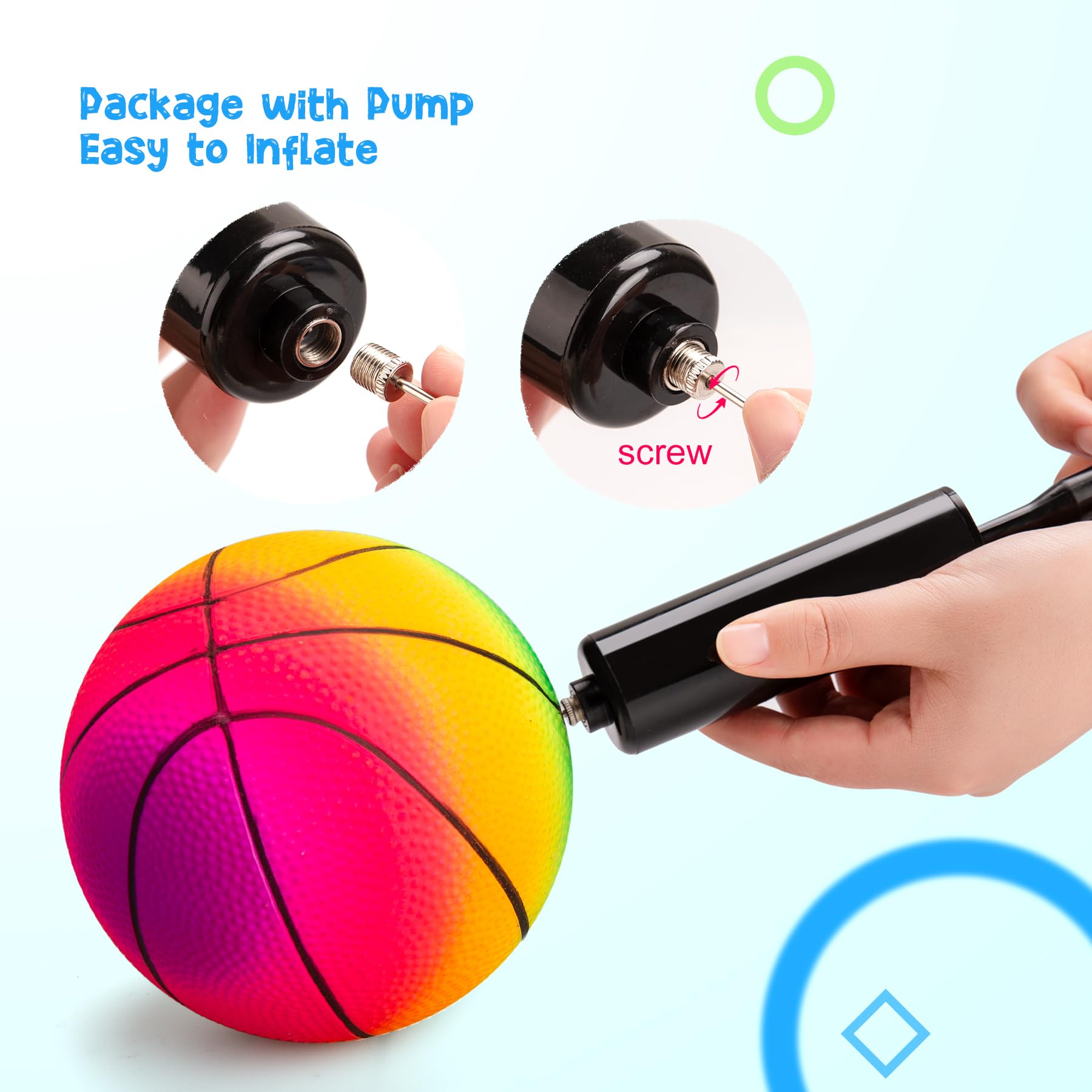 PlayZap 5-inch rubber soccer ball common image: gentle bounce for little feet.
