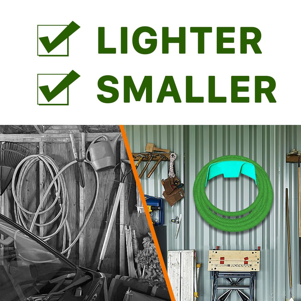 PLEASELIFT garden hose storage-friendly design simplifies winding and storage after use.