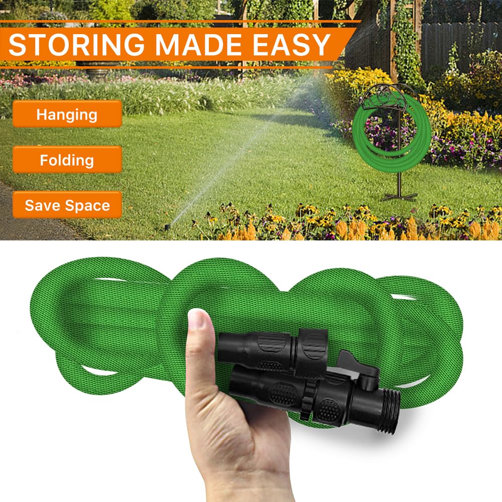 PLEASELIFT garden hose supports smooth water flow for garden, car wash, and cleaning tasks.