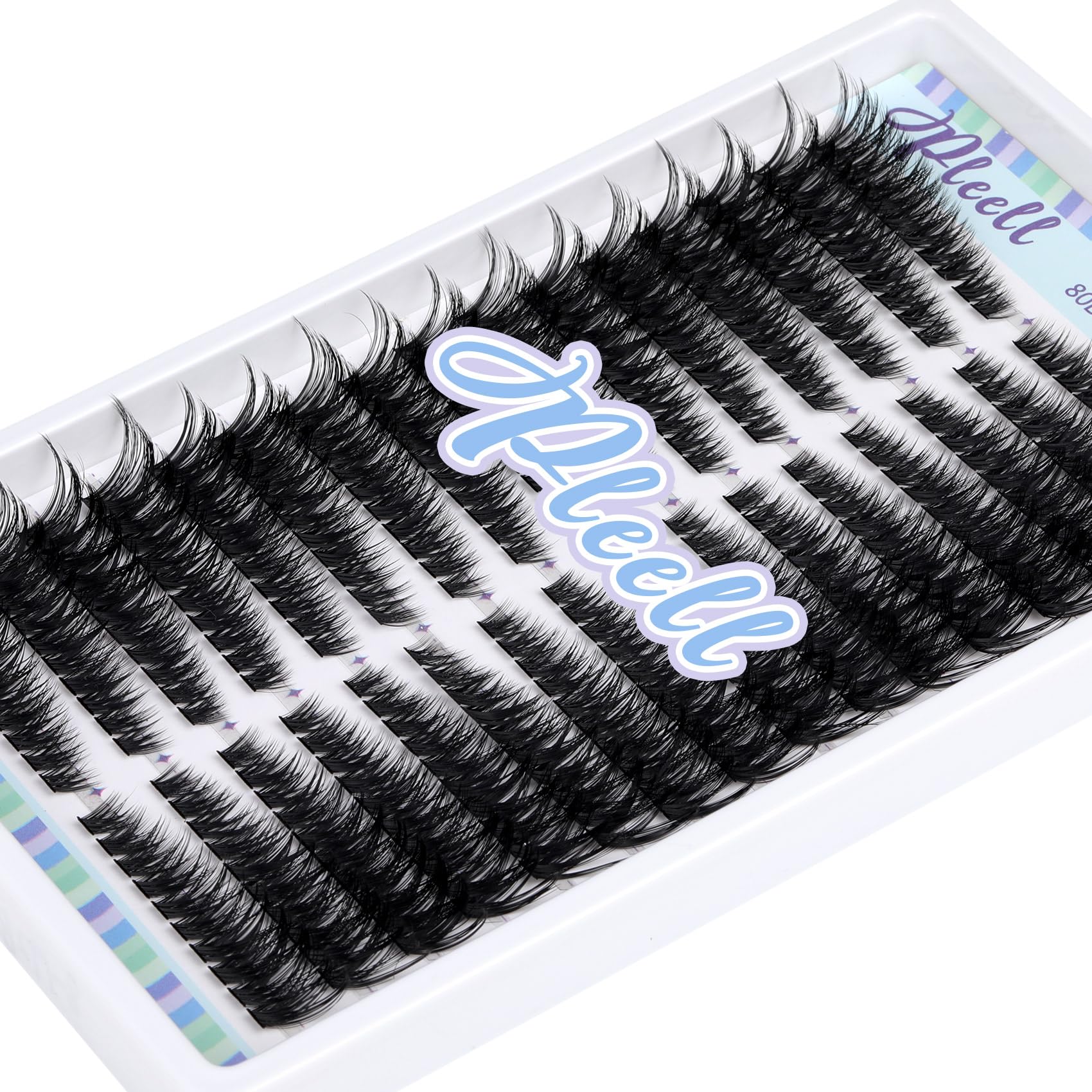 Pleell 320 pieces ensure variety from inner to outer corners for cat-eye drama.