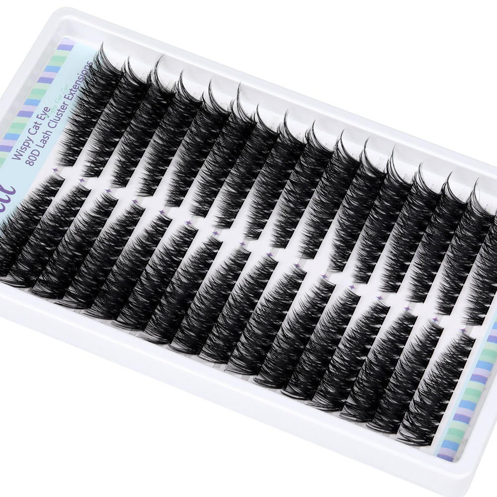 Pleell lash clusters deliver a professional look without a salon appointment.