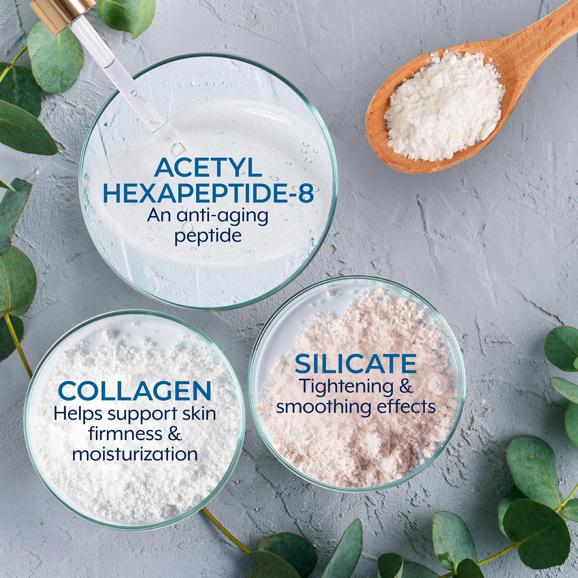 Plexaderm Rapid Reduction Serum pod array for hygienic single-use portions