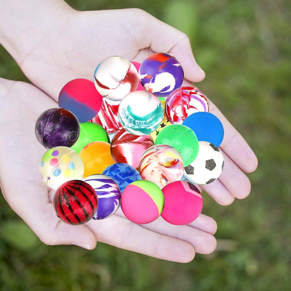 Bright bouncy balls ideal for classroom rewards and activities