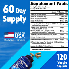 PLOOF Nutra capsules close-up highlighting texture for daily stamina.