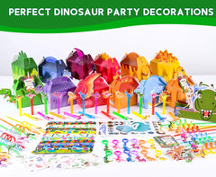 PLOUGVI dinosaur party hats for fun and photo moments