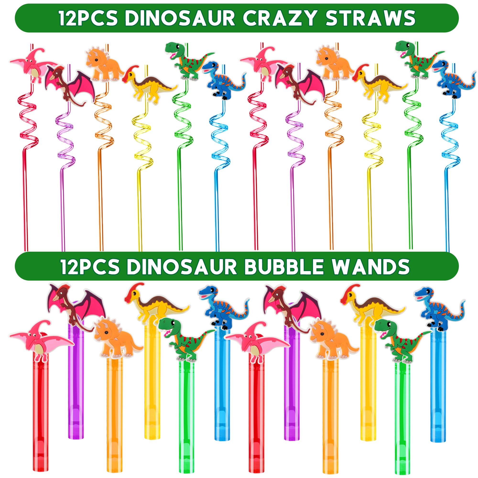 PLOUGVI dinosaur slap bracelets offering wearable party keepsakes