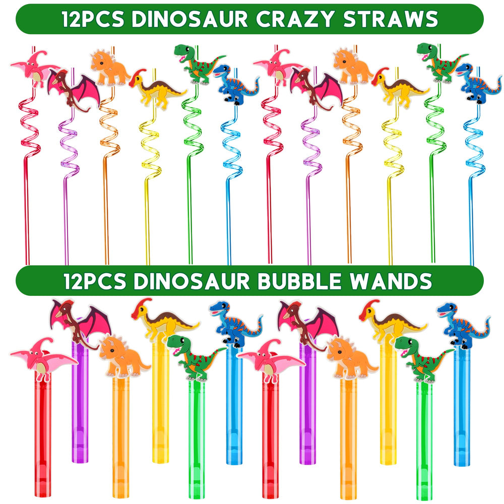 PLOUGVI dinosaur slap bracelets offering wearable party keepsakes