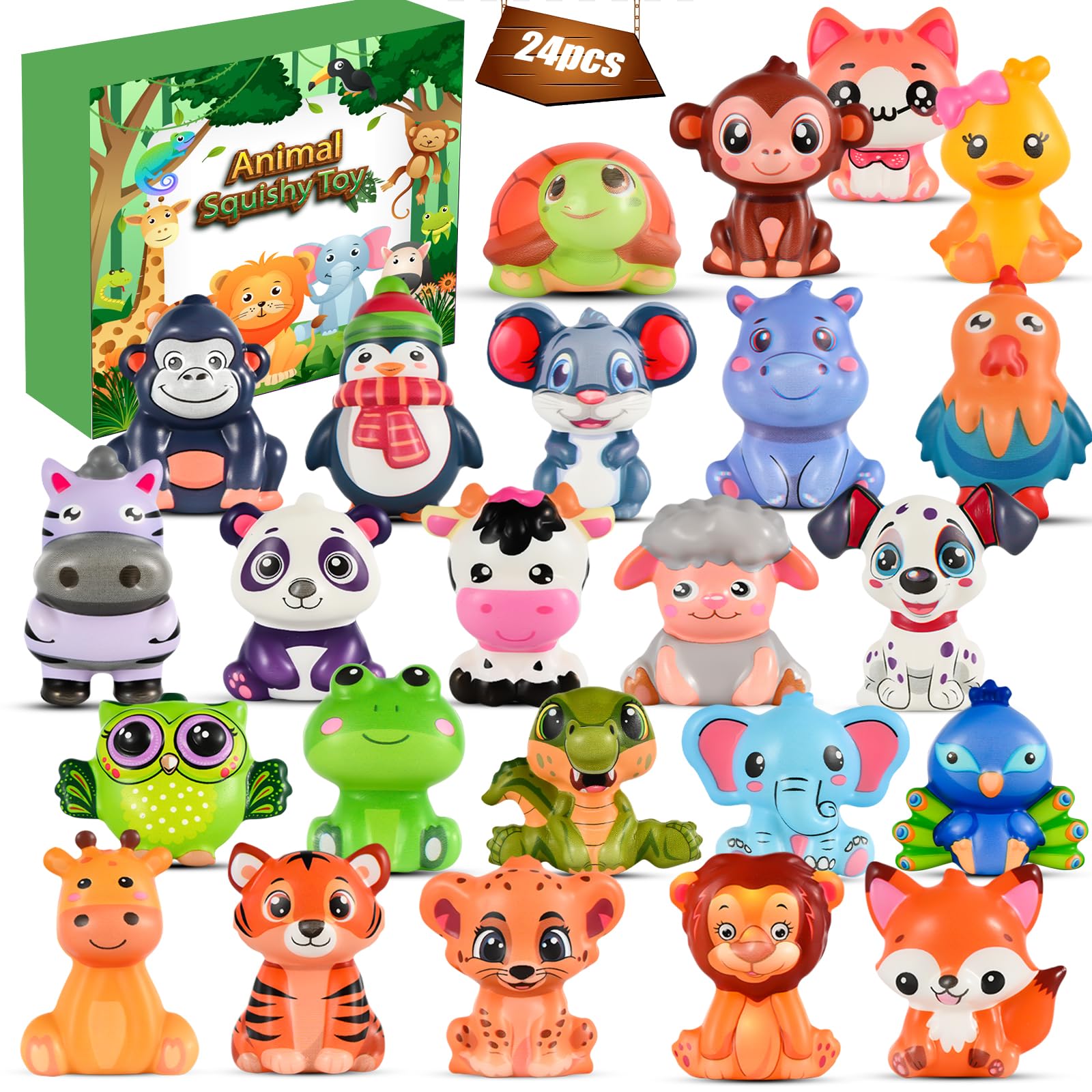 PLOUGVI elephant squishy toy for sensory play and calming, kid-friendly fidget fun.