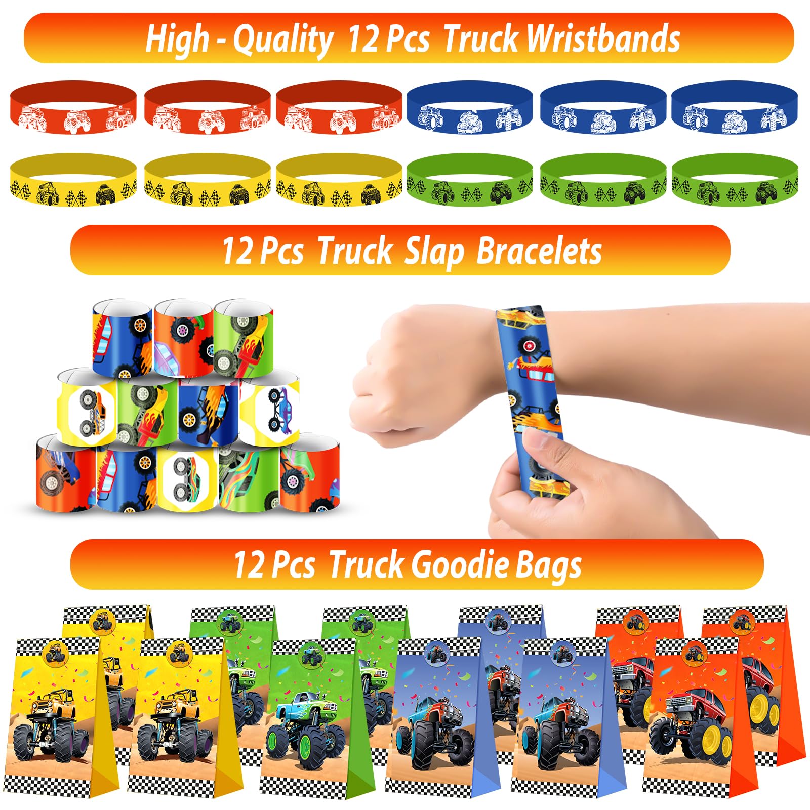 PLOUGVI truck make-a-face stickers inspire crafts and rewards.