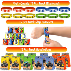PLOUGVI truck make-a-face stickers inspire crafts and rewards.