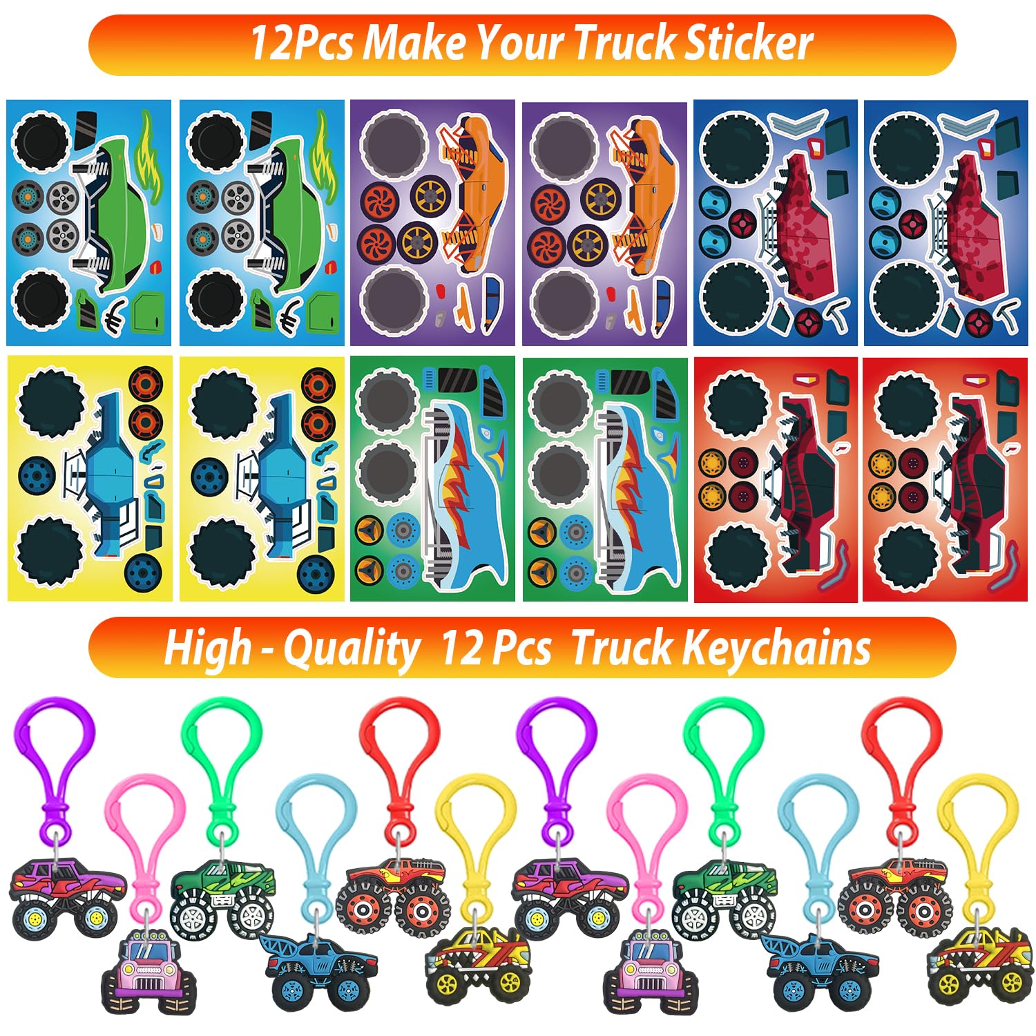 PLOUGVI truck wristbands and keychains provide keepsakes.