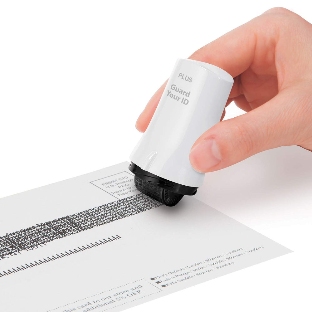 PLUS Guard Your ID roller lasts about 1,000 impressions.
